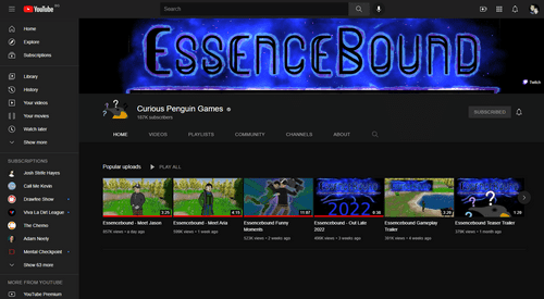 Essencebound YouTube