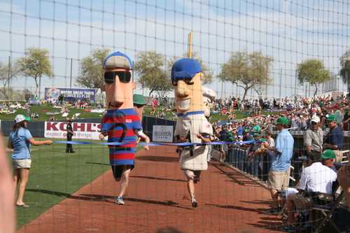 Sausage Race Finish